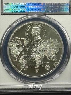 2024 $5 Cook Islands Dolomites 1 oz. 999 Silver PCGS MS70