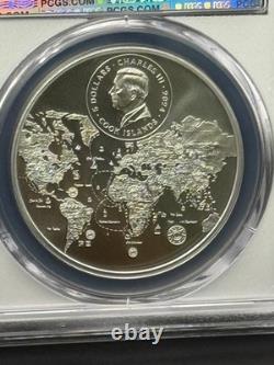 2024 $5 Cook Islands Wallaman Falls 1 oz. 999 Silver PCGS MS70