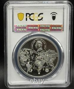 2024 $5 Cook Islands Whitehaven Beach 1 oz. 999 Silver PCGS MS70