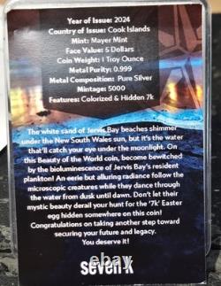 2024 Cook Island Silver $5 Jervis Bay PCGS MS 70