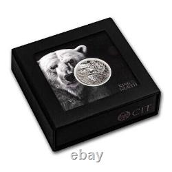 2024 Cook Islands 1 oz Silver King of the North Polar Bear