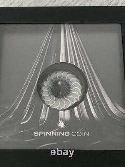 2024 Cook Islands 1 oz Silver Spinning Coin in OGP