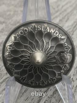 2024 Cook Islands 1 oz Silver Spinning Coin in OGP
