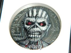 2024 Cook Islands $10 Iron Maiden Book Of Souls 2oz Coin Ngc Pf70 Ultra Cameo Fr