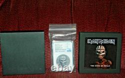 2024 Cook Islands $10 Iron Maiden Book Of Souls 2oz Coin Ngc Pf70 Ultra Cameo Fr