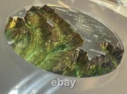 2024 Cook Islands $25 Hawaii Ngc PF 70 UC Topography First Releases 5oz Silver
