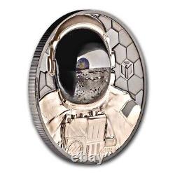 2024 Cook Islands 3 oz Silver Real Heroes Astronaut