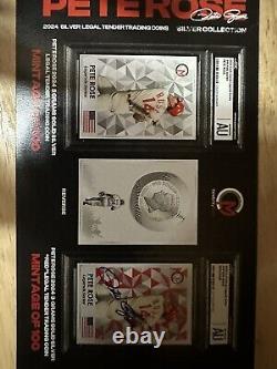 2024 Cook Islands 3g. 999 Silver Foil Autographed Red Series Pete Rose CGC