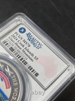2024 Cook Islands $5 Beauty of the World Glass House Mountains PCGS MS70