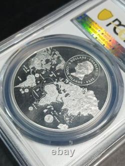 2024 Cook Islands $5 Beauty of the World Glass House Mountains PCGS MS70