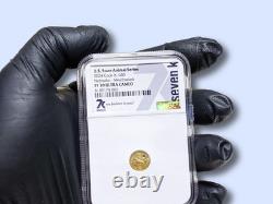 2024 Cook Islands $5 Gold State Animal Series NE Meadowlark PF70 Ultra Cameo NGC