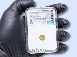 2024 Cook Islands $5 Gold State Animal Series NE Meadowlark PF70 Ultra Cameo NGC