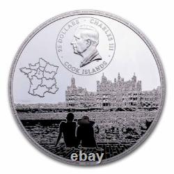 2024 Cook Islands 5 oz Silver Proof Château de Chambord