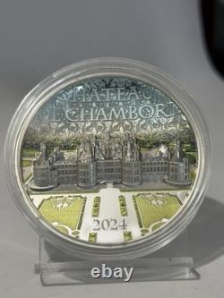 2024 Cook Islands 5 oz Silver Proof Château de Chambord
