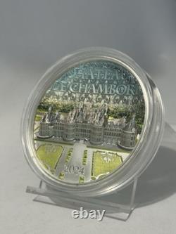 2024 Cook Islands 5 oz Silver Proof Château de Chambord