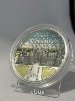 2024 Cook Islands 5 oz Silver Proof Château de Chambord