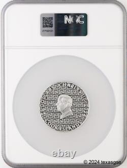 2024 Cook Islands 5oz Silver $25 Bucket List Santorini NGC PF70 First Release