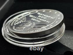 2024 Cook Islands Battle Of Iwo Jima $1. 1oz. 9999 Silver. Box & COA. GEM BU