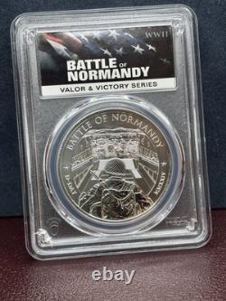 2024 Cook Islands Battle Of Normandy MS70 FDOI $1. 1oz. 9999 Silver. LIMITED