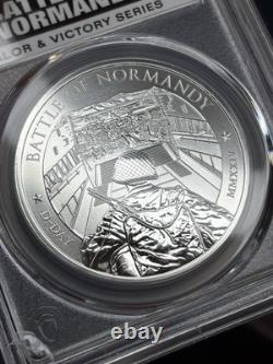 2024 Cook Islands Battle Of Normandy MS70 FDOI $1. 1oz. 9999 Silver. LIMITED
