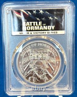 2024 Cook Islands Battle of Normandy $1 Dollar Silver 1 Oz. PCGS MS70