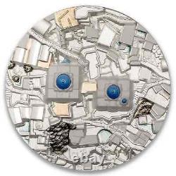 2024 Cook Islands Bucket List Santorini 5oz Silver Coin Ultra High Relief