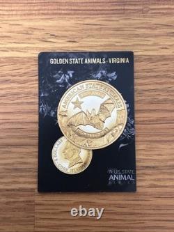 2024 Cook Islands G$5 Virginia- Big Eared Bat PF 70 ULTRA CAMEO. 5 G