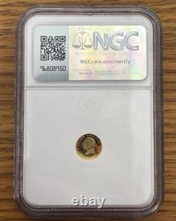 2024 Cook Islands G$5 Virginia- Big Eared Bat PF 70 ULTRA CAMEO. 5 G