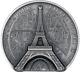 2024 Cook Islands Historical Monuments Eiffel Tower 2oz Silver Coin