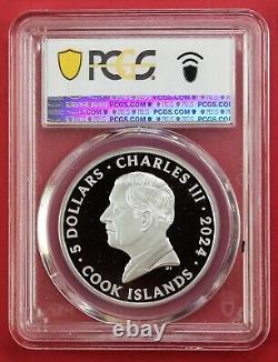 2024 Cook Islands IRON MAIDEN-KILLERS, 1 Oz. Silver PCGS PR70 Box/COA