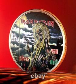 2024 Cook Islands IRON MAIDEN-KILLERS, 1 Oz. Silver PCGS PR70 Box/COA