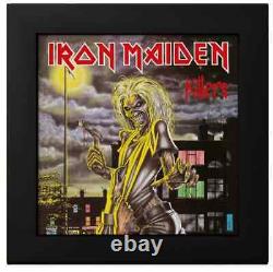 2024 Cook Islands Iron Maiden Killers 1 oz Silver Colorized Proof Coin