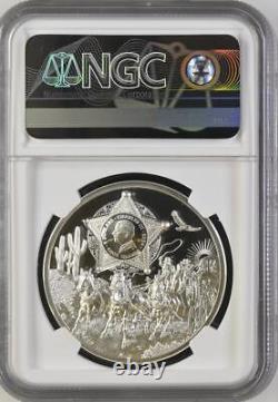 2024 Cook Islands Legends Wild West 1oz Silver Coin $5 NGC 70 FR CIT