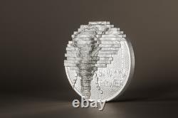 2024 Cook Islands Reconstruction Elephant 2 oz Silver Proof Coin