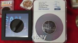 2024 Cook Islands Silver $5 San Francisco Big City Lights NGC PR70 First Release