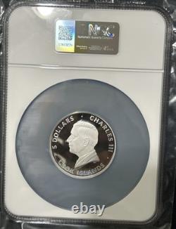 2024 Cook Islands Silver $5 San Francisco Big City Lights NGC PR70 First Release