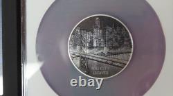 2024 Cook Islands Silver $5 San Francisco Big City Lights NGC PR70 First Release