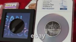 2024 Cook Islands Silver $5 San Francisco Big City Lights NGC PR70 First Release