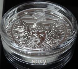 2024 Cook Islands Silver Legacy Eagle 5 Oz Proof Coin $25 Ultra High Relief CIT