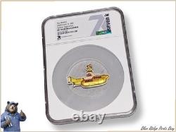 2024 Cook Islands The Beatles Yellow Submarine silver coin, collectible 1OZ 5$