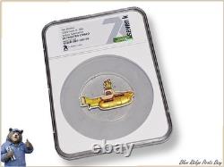 2024 Cook Islands The Beatles Yellow Submarine silver coin, collectible 1OZ 5$