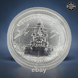 2024 Cook Islands The Lone Sailor Pearl Harbor 1 oz. 9999 Silver Proof Coin