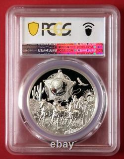 2024 Cook Islands WILD WEST 1 oz. Silver PCGS PR 70DCAM FDI-Free Ship
