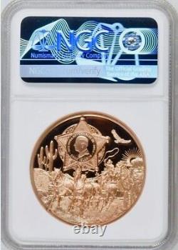 2024 Wild West Cook Islands $1 50g Copper First Release NGC PF70RD