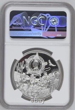 2024 Wild West Cook Islands 1oz. 999 Silver NGC PF70 Ultra Cameo First Release