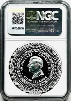 2025 COOK ISLANDS SILVER 2oz $10 RECONSTRUCTION GORILLA NGC PF70 FIRST RELEASE