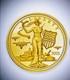 2025 Cook Island 24k Gold Coin Peace Through Strength Liberty