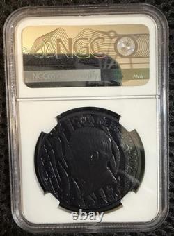 2025 Cook Islands 1oz Silver $5 Nature Kings B&W Tiger Black Proof NGC PF70