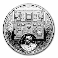 2025 Cook Islands 3 oz Silver Aztec Empire Proof (with Box & COA)
