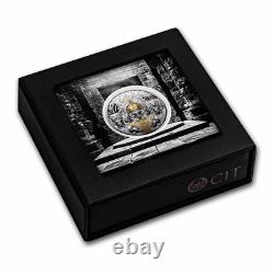 2025 Cook Islands 3 oz Silver Aztec Empire Proof (with Box & COA)